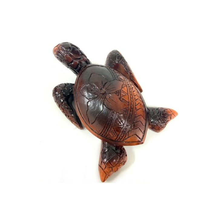 Holzskulptur Hawaii-Schildkröte | Karnz