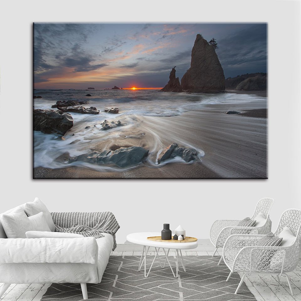 Rocky Beach – Leinwandbild