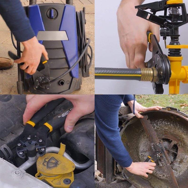 14-in-1 Logger Kopf Verstellbarer Schraubenschlüssel Bionischer Griff | Karnz
