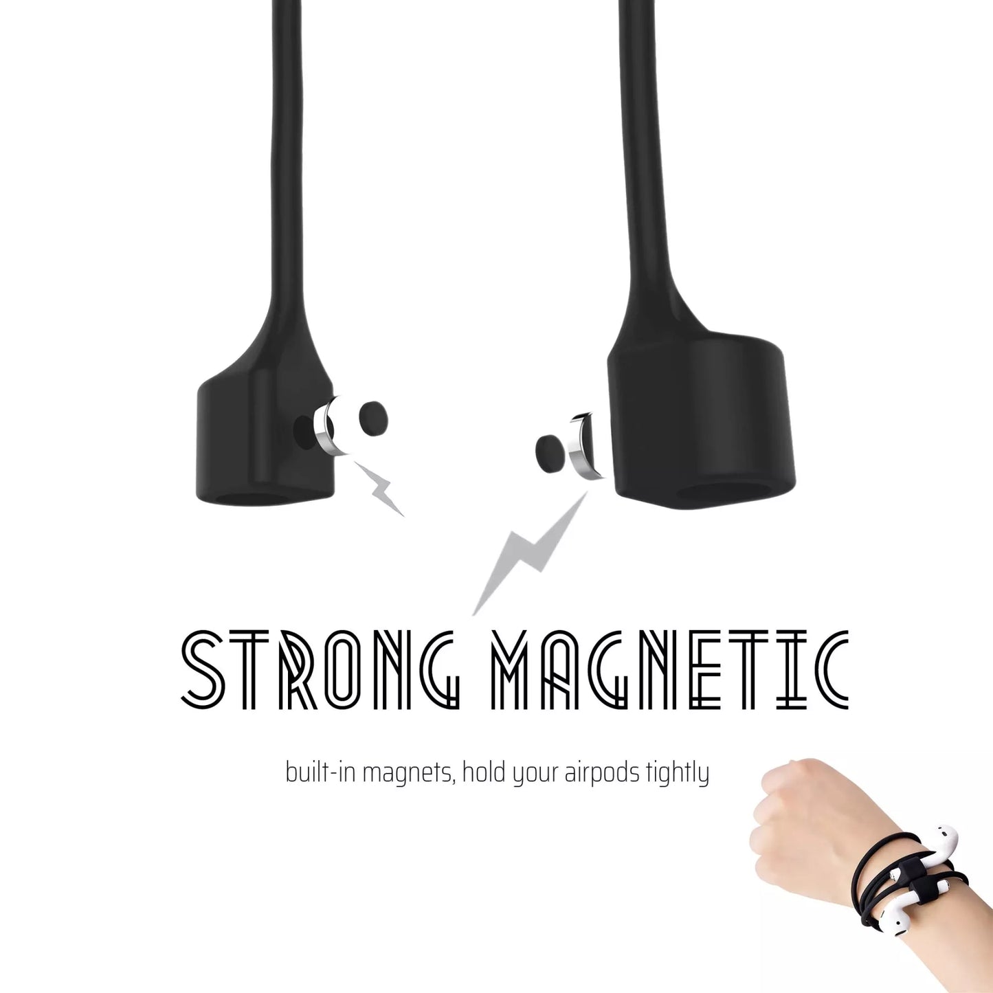Magnetisches AirPods-Nackenband mit Anti-Verlust-Funktion