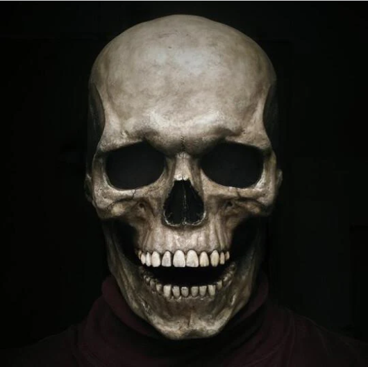 SkullJaw Halloween Gruseliges Totenkopf-Design