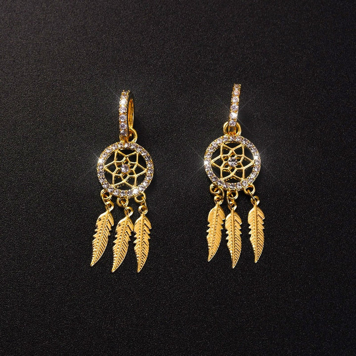 Evani️ | Elegante Verfeinerung mit Ohrringen aus 14-karätigem Gold