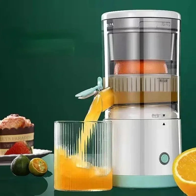 Tragbare elektrische Zitruspresse – Frischer Saft in Sekundenschnelle | Karnz