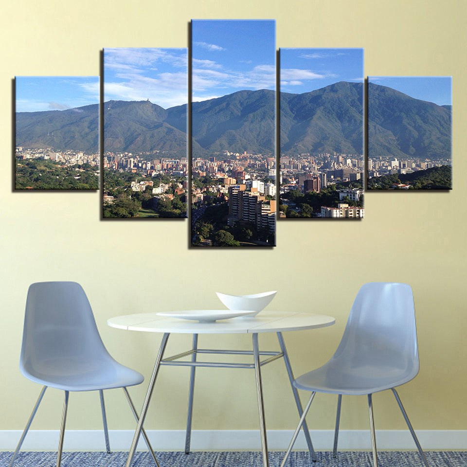 Stadtlandschaft-Canvas Wandkunst Gemälde