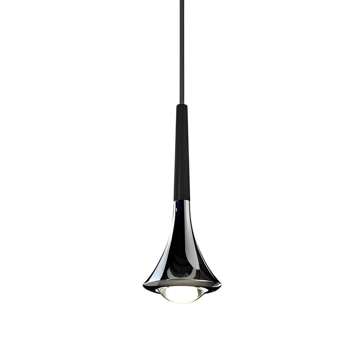 Moderne LED Pendelleuchte in Tropfenform – Verstellbarer Metalllüster für Wohnzimmer, Schlafzimmer und Esszimmer | Karnz