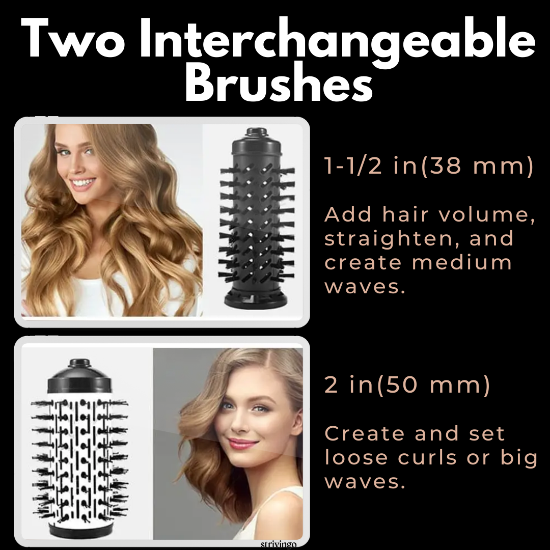 Karnz | Driwave 2-in-1 Rotierender Haartrockner und Styler