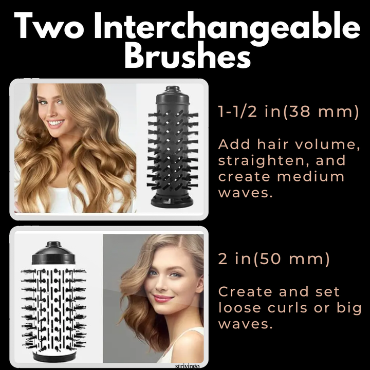 Karnz | Driwave 2-in-1 Rotierender Haartrockner und Styler