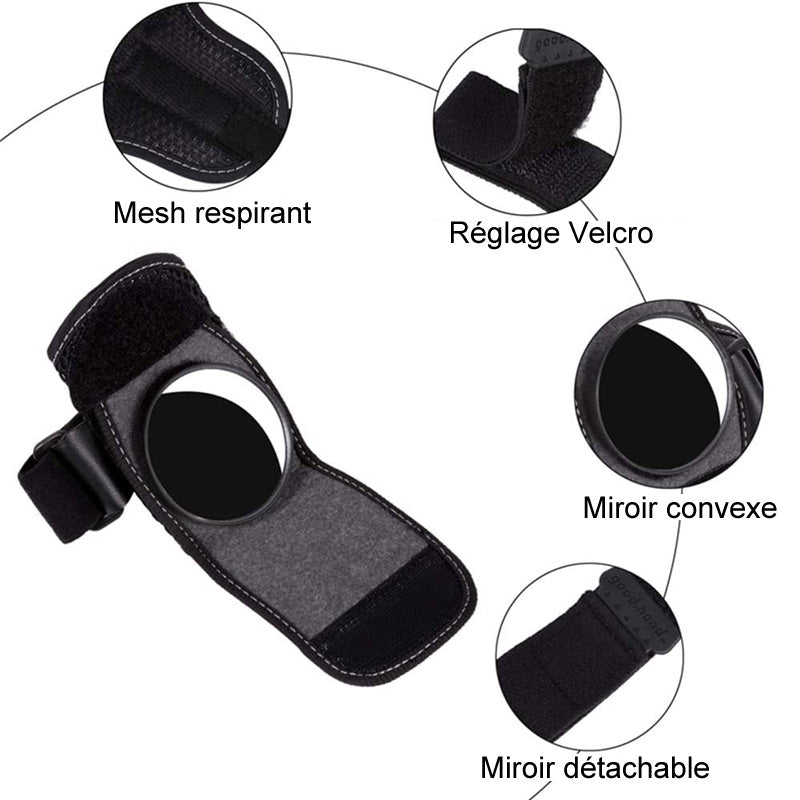 Sicherheits-Spiegelarmband für Fahrrad | Karnz