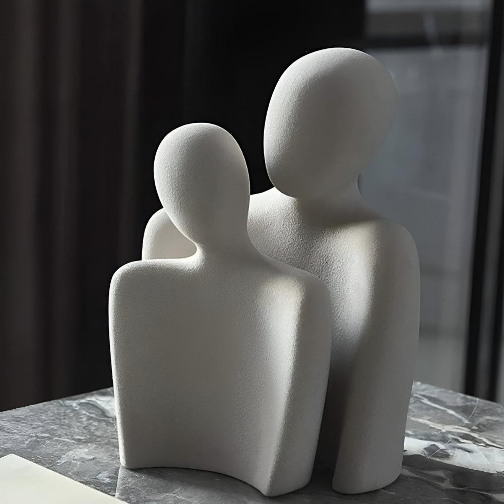 Paar Keramische Liebesfigurine | Karnz