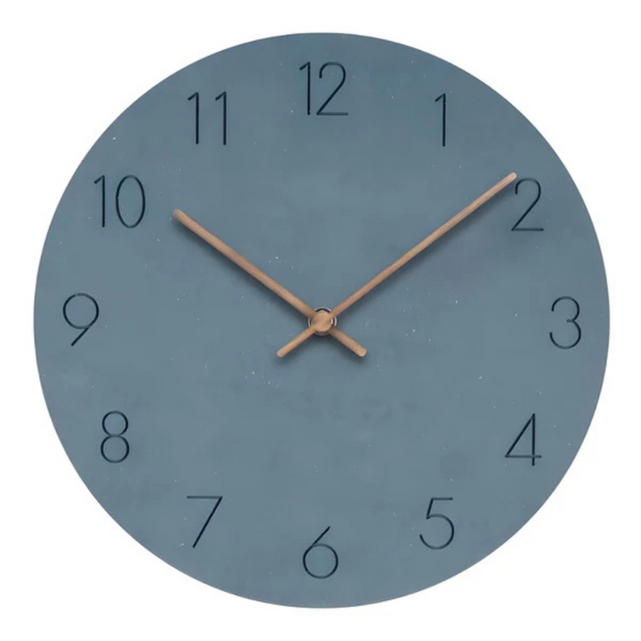 Große Holzwand Uhr – Minimalistisches Design mit stillem Bewegung | Karnz