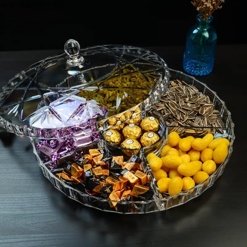 Acryl Trockenfrüchte Aufbewahrungsbox mit Deckel Karnz