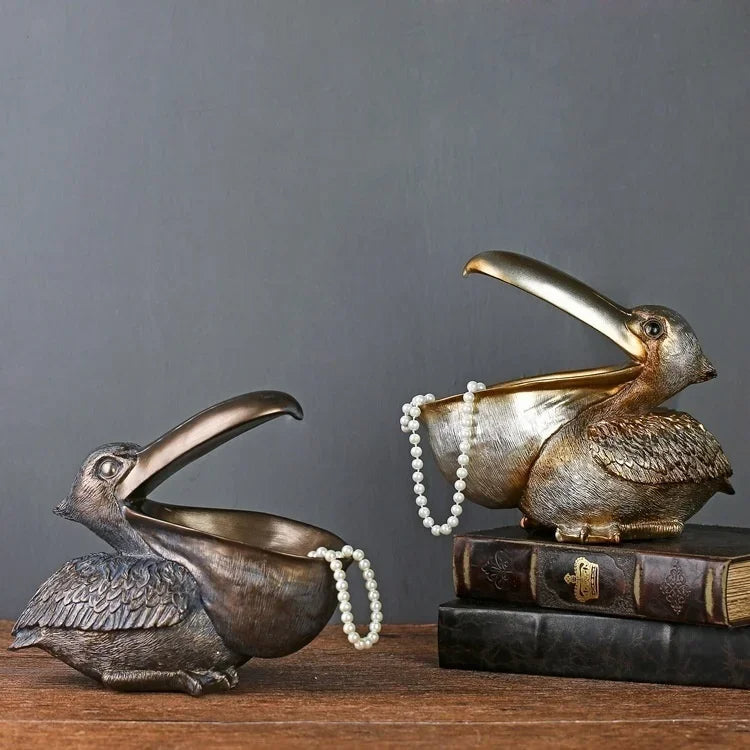 PelicanStyle Organizer – Dekorative Aufbewahrungsfigur für Schlüssel und Zubehör | Karnz