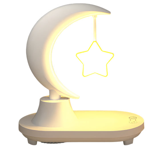 Moonsphere kabellose LED-Lampe mit Bluetooth-Lautsprecher und Ladegerät Karnz