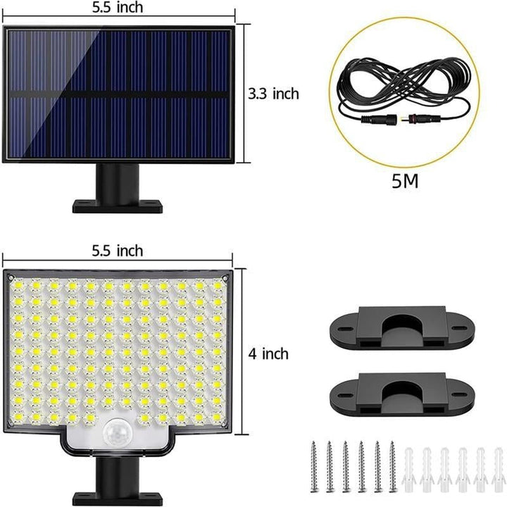 Sandsberg LED Solar Außenleuchte mit Bewegungsmelder