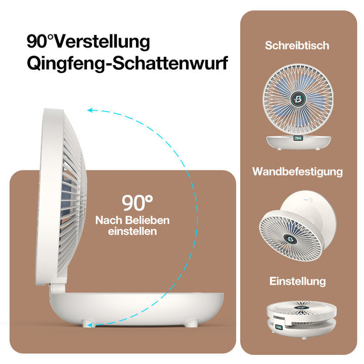 Kleiner wandmontierter Ventilator | Karnz