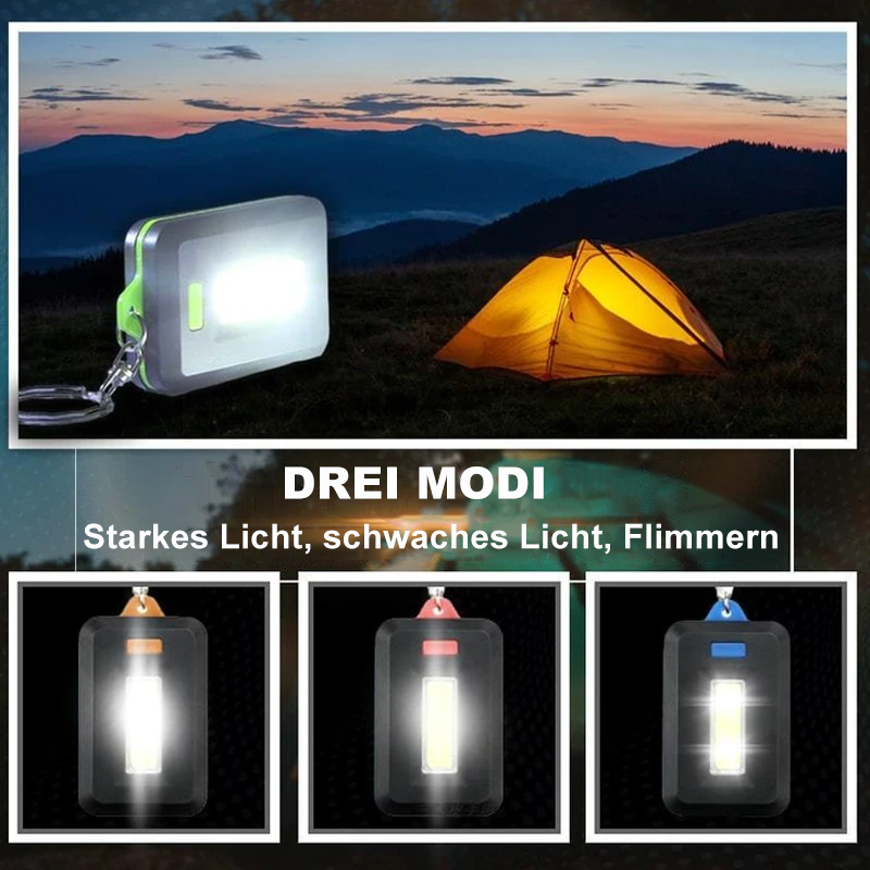 Mini-LED-Taschenlampe Schlüsselanhänger | Karnz