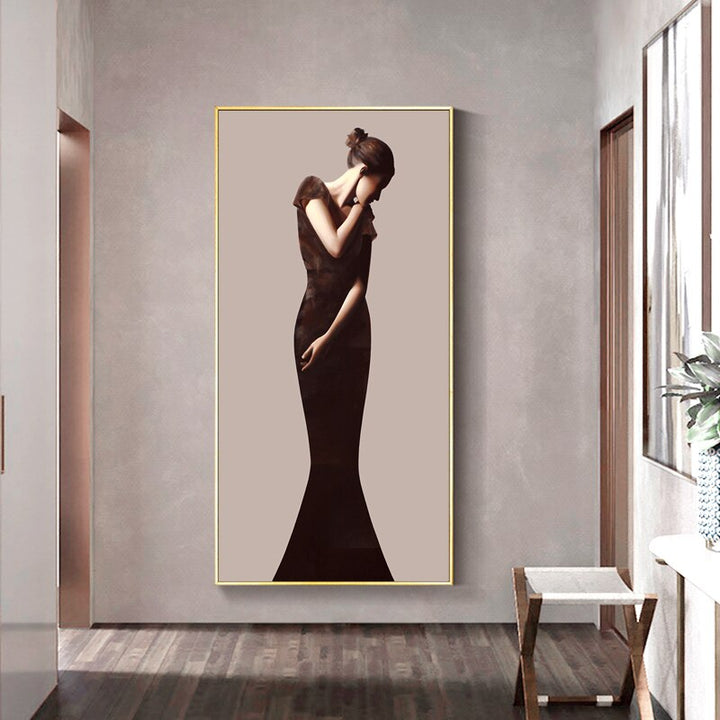 Luxuriöse Figurenwandkunst - Leinwand Wandkunst Gemälde