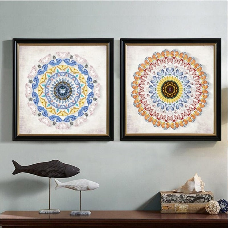 Modernes Mandala – Leinwandbild