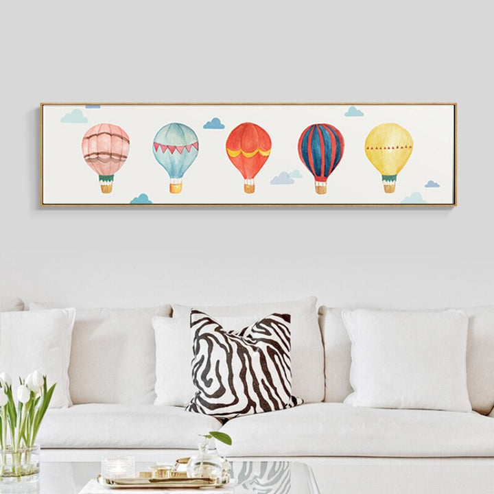 Heißluftballon - Leinwand Wandkunstmalerei