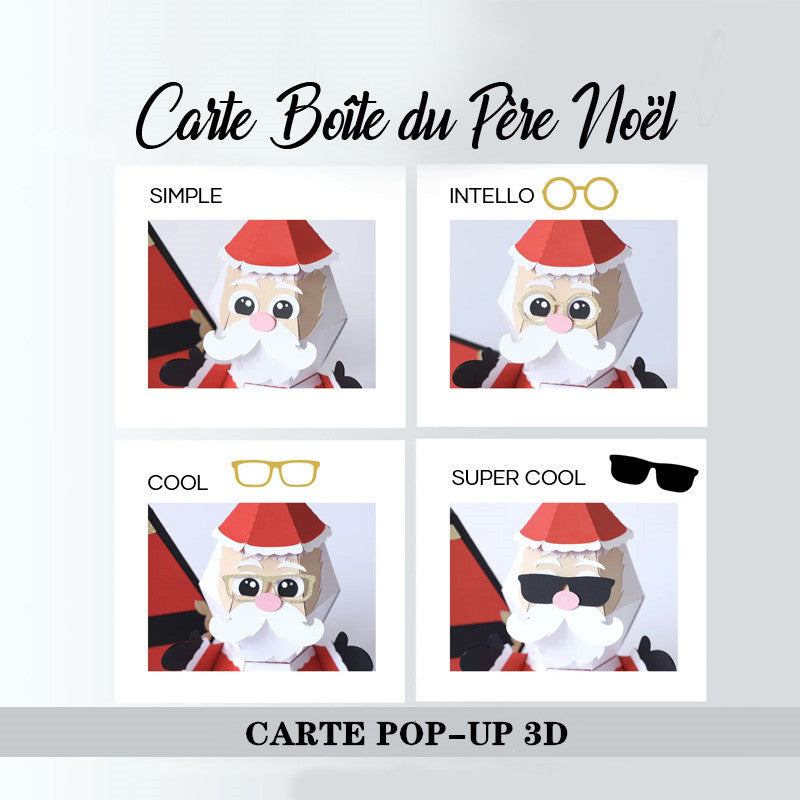 3D Pop-Up Karte für den Weihnachtsmann Streich | Karnz