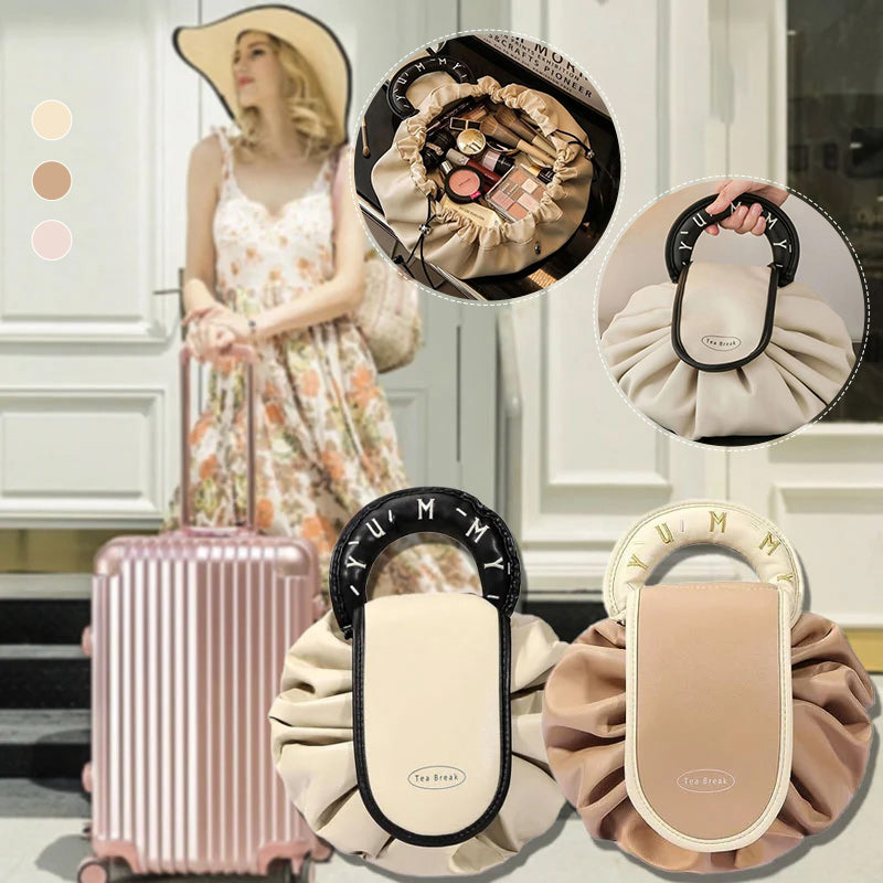 Kordelzug-Handtasche für Make-up | Karnz