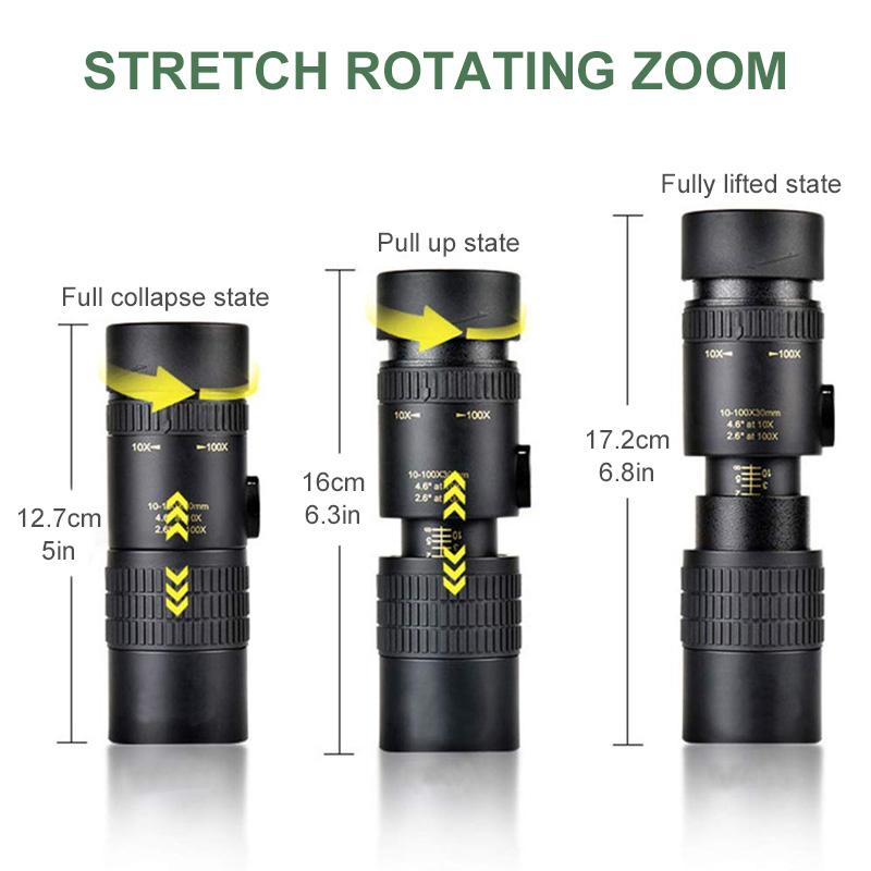 【50% RABATT HEUTE】4K Super Telezoom Monokular-Teleskop