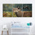 Blöken Elk - Leinwand Wandkunst Malerei 3 Teile