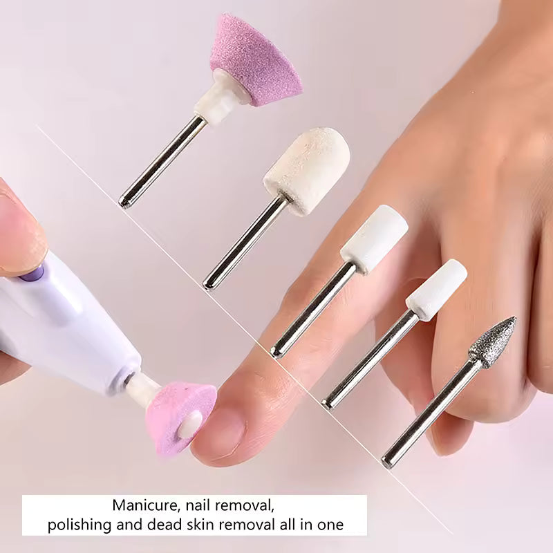NailPro Elektrische Nagelfeile Set 2er-Pack | Karnz