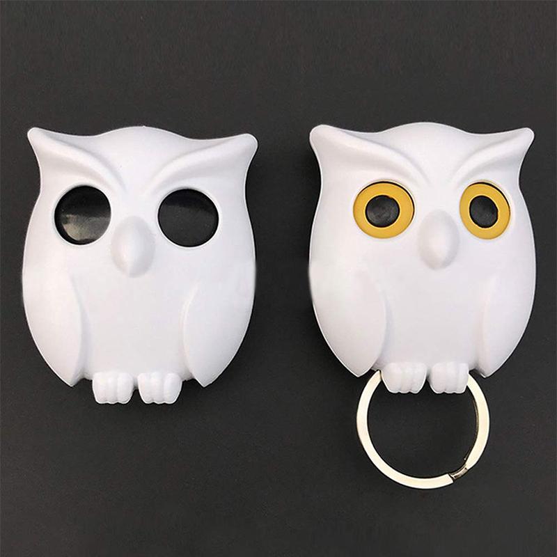 🦉Der Schlüsselguard ist eine zuverlässige Eule - süßer Nacht-Eulen-Schlüsselhalter mit automatischen Augenöffnen- und -schließen | Karnz
