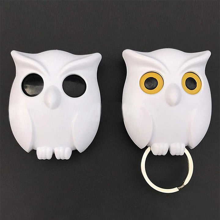 🦉Der Schlüsselguard ist eine zuverlässige Eule - süßer Nacht-Eulen-Schlüsselhalter mit automatischen Augenöffnen- und -schließen | Karnz