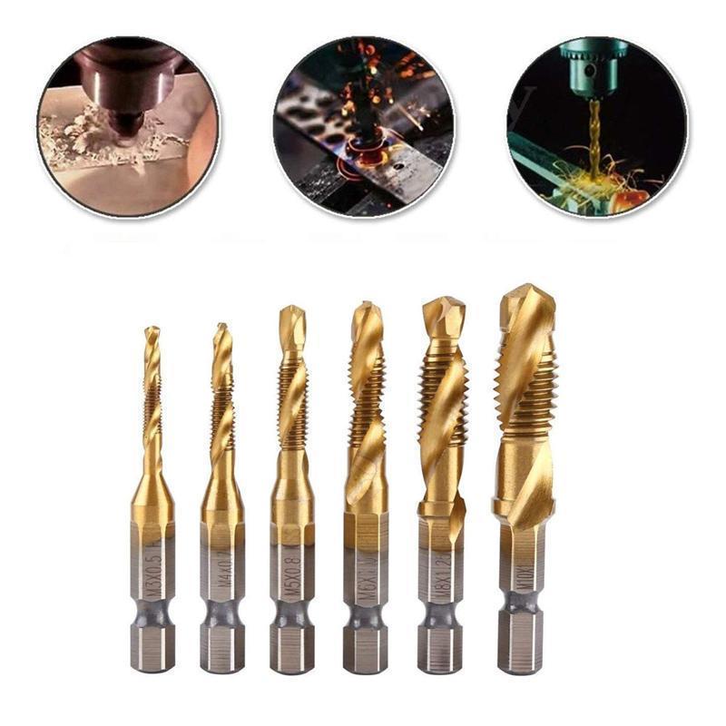 6-teiliges metrisches Gewindebohrer-Set | Karnz