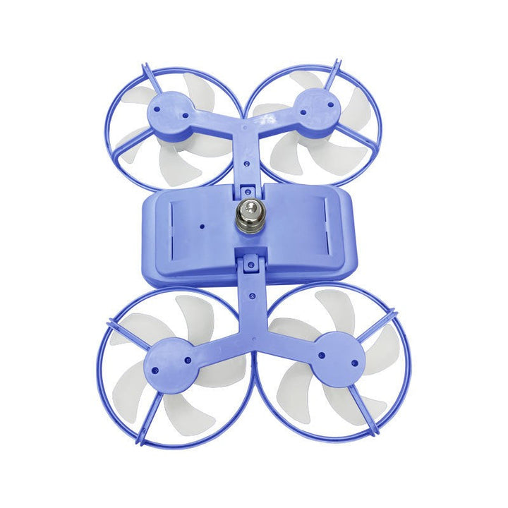 Moderner Deckenventilator mit vier Blättern und Licht | Karnz