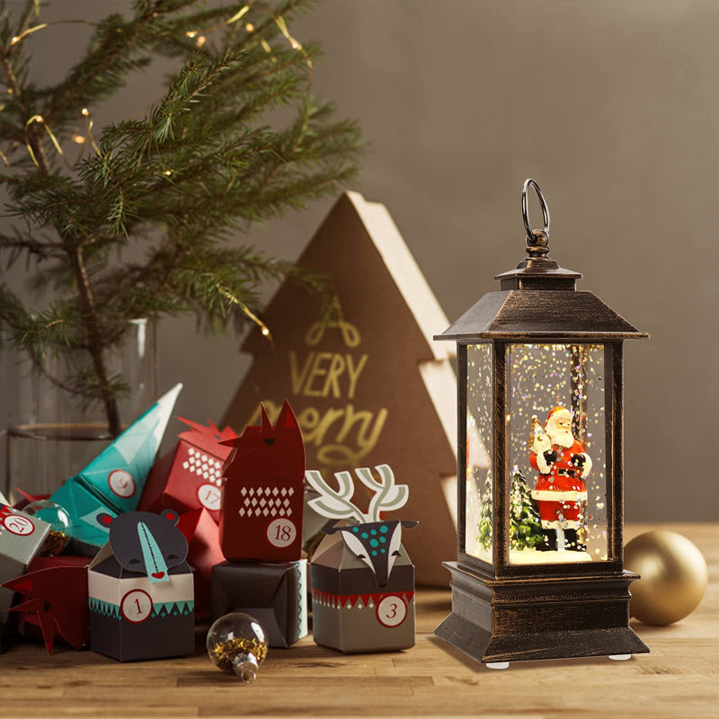 Santa Claus Windlaterne Karnz
