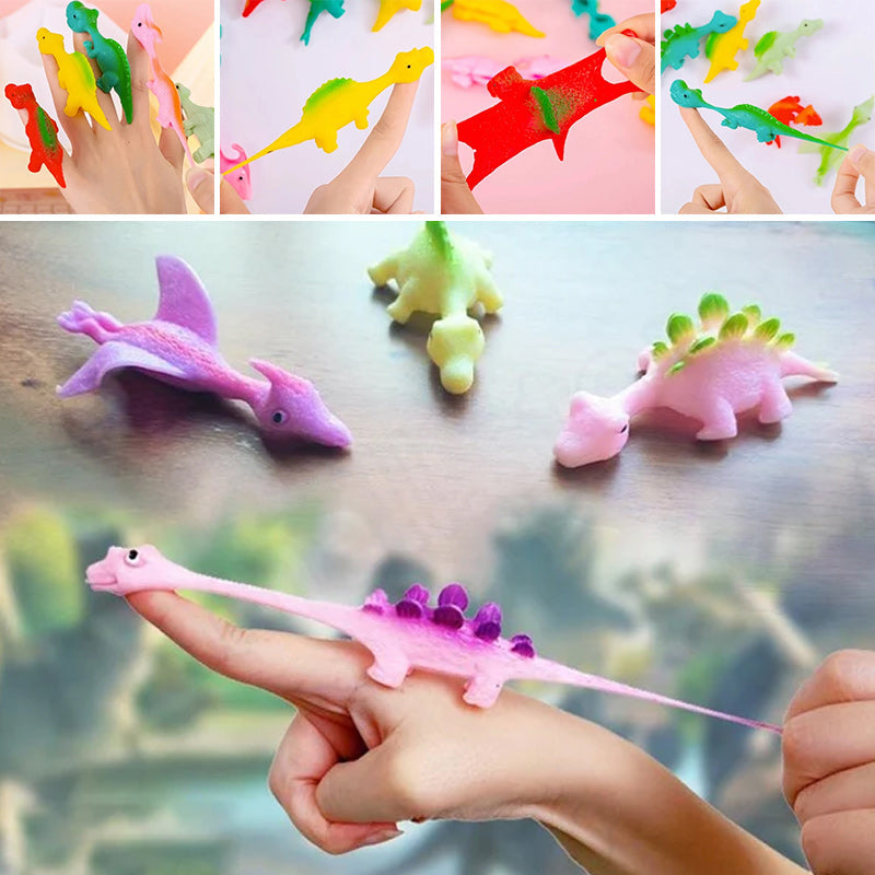 Slingshot Dinosaurier Spielzeuge (Farben zufällig) | Karnz