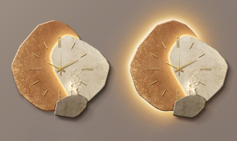 Karnz | Minimalistische Wanduhr im skandinavischen Design - NordiqTime