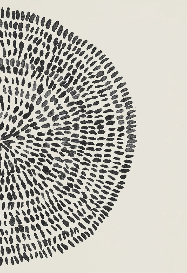 Abstrakte Radiale Punkte Wandkunst Feine Kunst Leinwanddrucke Minimalistische Bilder Für Moderne Wohnzimmer Esszimmer Schlafzimmer Kunst Für Zeitgenössische Wohnkultur