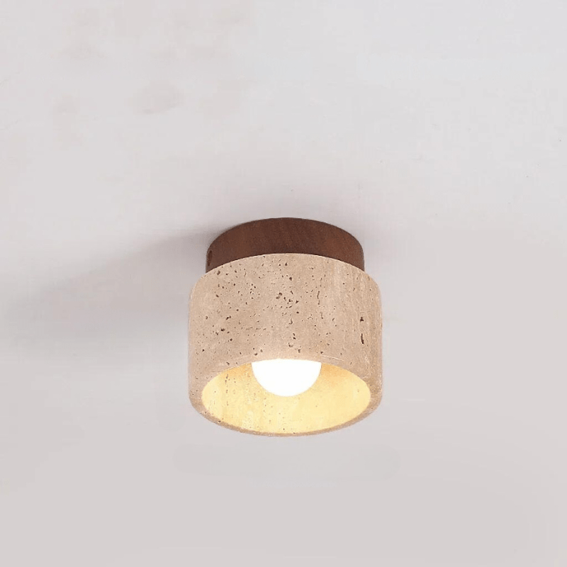 aus Travertin Raffinierte Eleganz Sanftes Licht Einzigartiges Design | Karnz