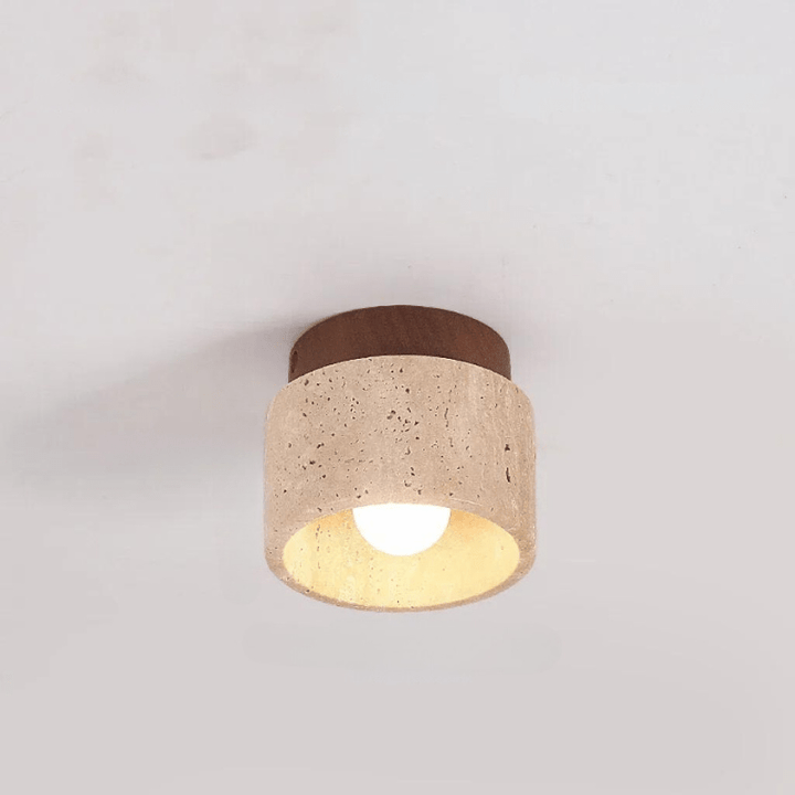 aus Travertin Raffinierte Eleganz Sanftes Licht Einzigartiges Design | Karnz