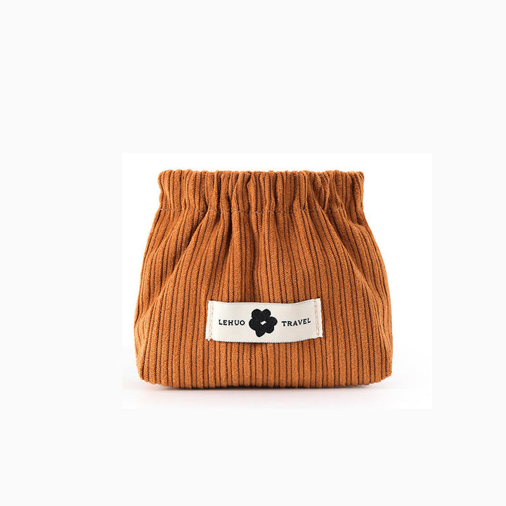 Kosmetiktasche aus Cord  | Karnz