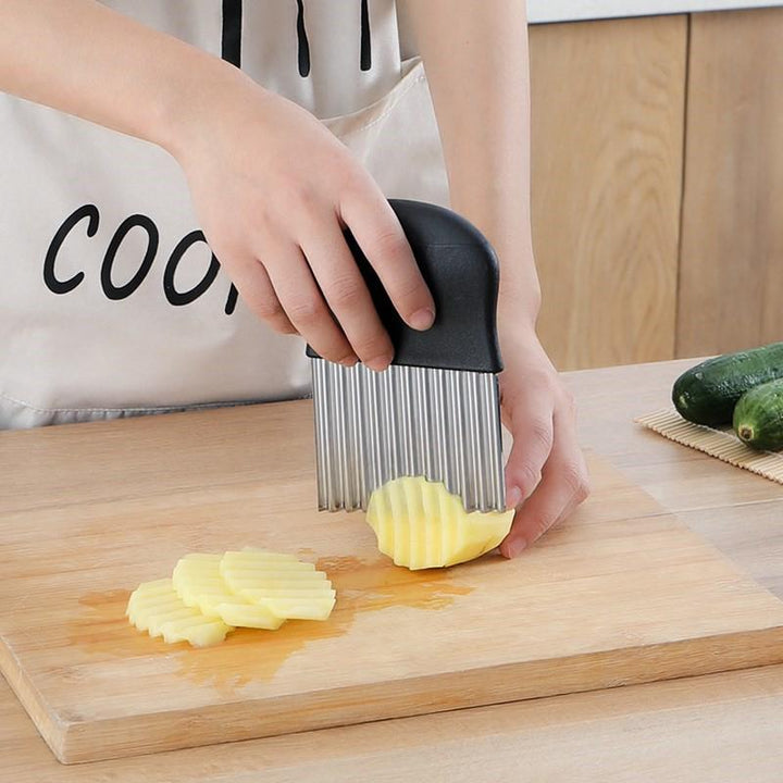Edelstahl Crinkle Chopper | Karnz
