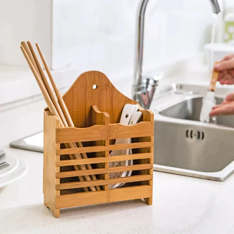 Holz Besteckhalter Karnz