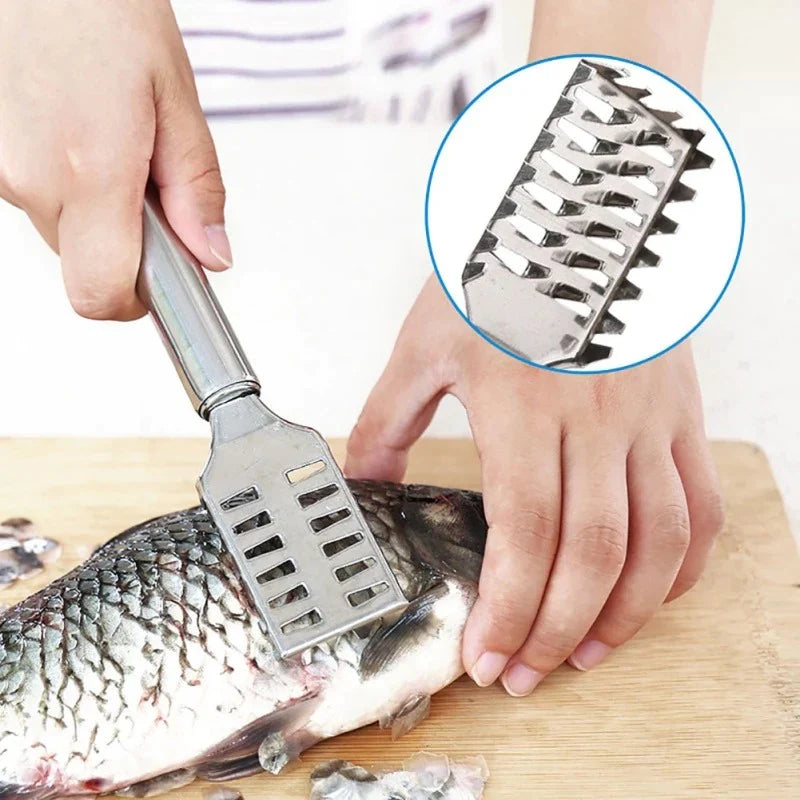 Fischschuppenentferner Edelstahl Karnz