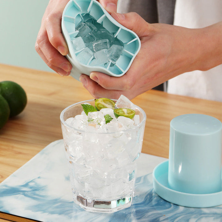 Silicone-Eiswürfelbereiter Becher | Karnz