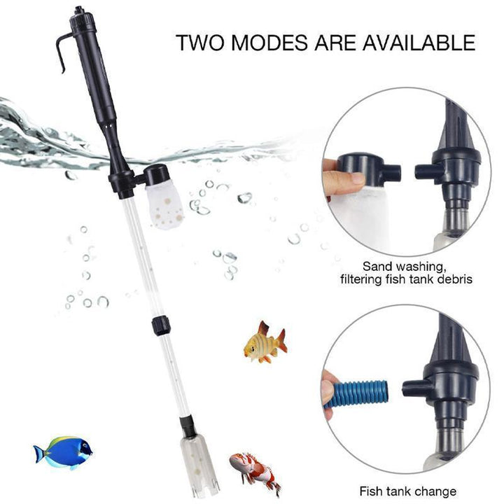 Automatischer Wasserwechsler für Aquarien elektrischer Sandreiniger | Karnz