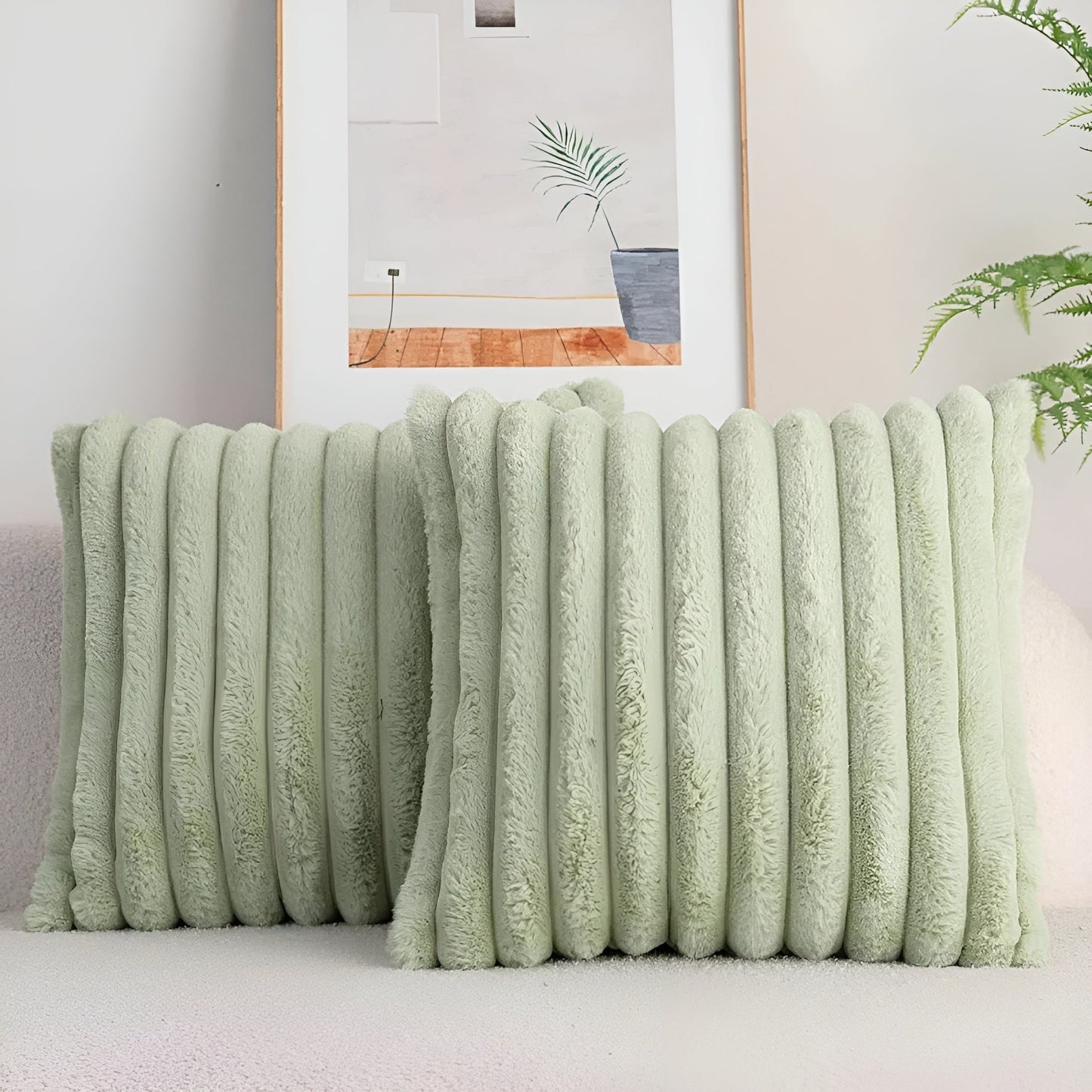 Weicher, dekorativer Kissenbezug – kuschelig und bequem | Ideal für Sofa und Bett