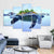 Schöne Aquatische Schildkröte - Leinwand Wandkunst Gemälde