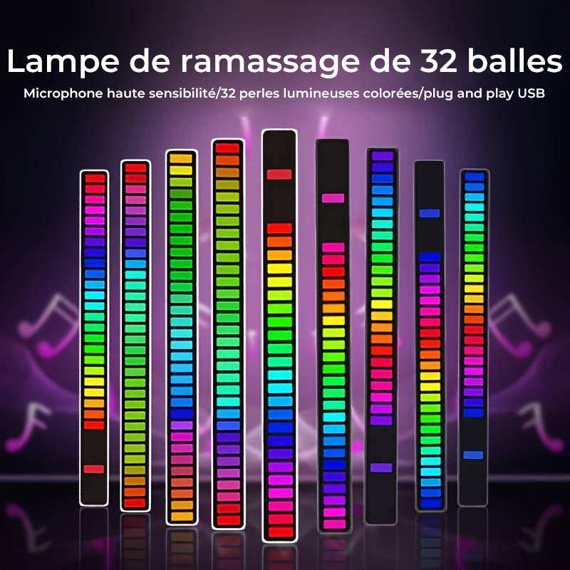 Sound-aktivierte RGB-Lichtleiste drahtlos | Karnz