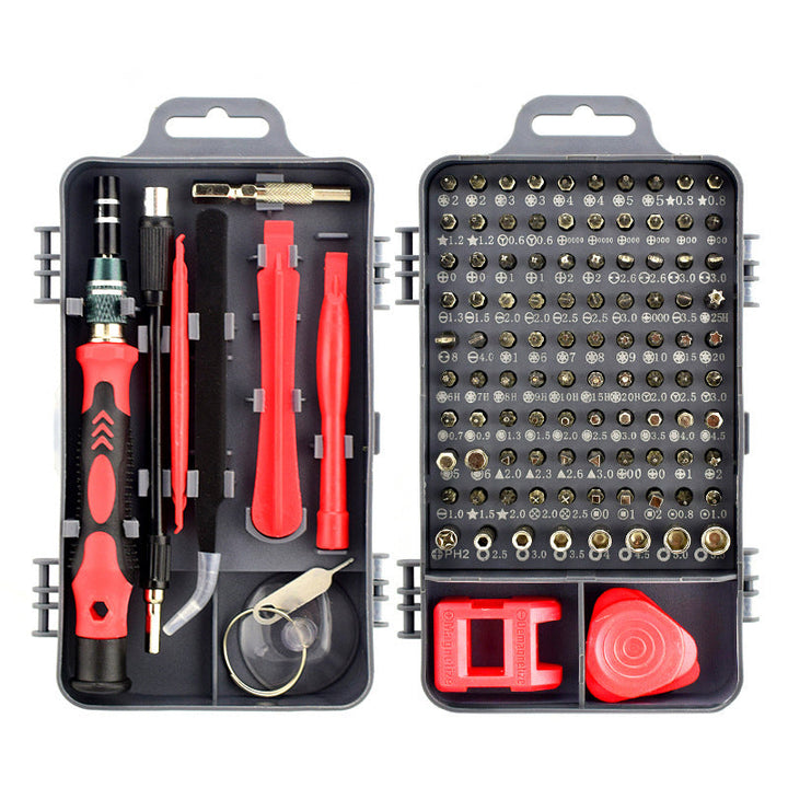 Multifunktionales Schraubendreher-Set extra hart 115 in 1 | Karnz