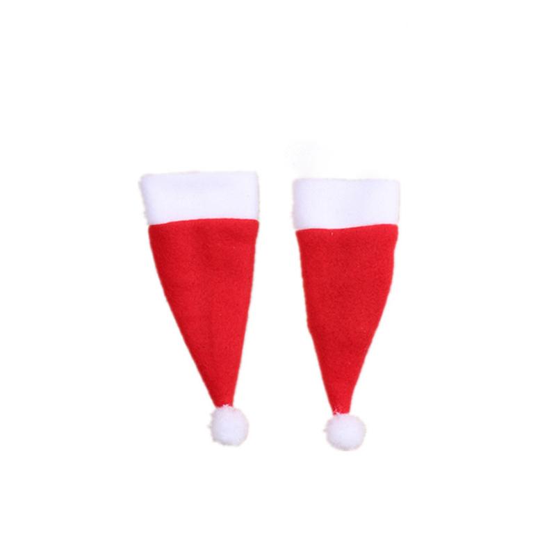 Weihnachtsdekoration Santa Hut mit Schal | Karnz