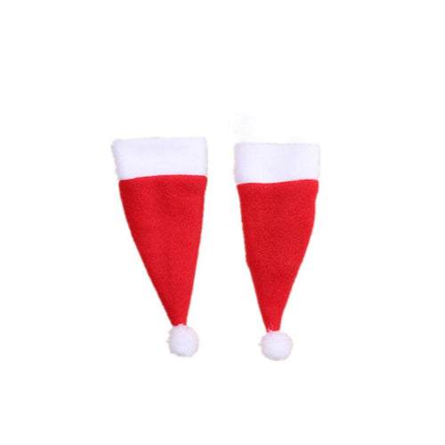 Weihnachtsdekoration Santa Hut mit Schal | Karnz